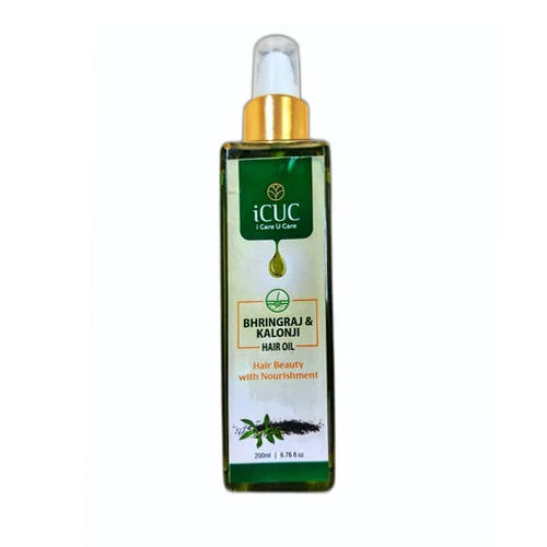 Green Icuc Bhringraj And Kalonji Hair Oil