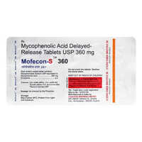 360mg Mycophenolic Acid Delayed-Release Tablets USP