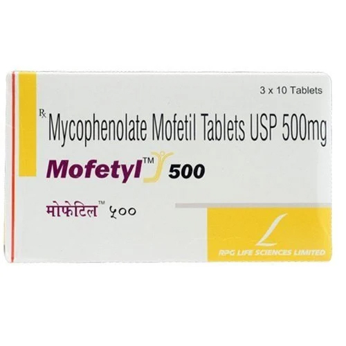 500mg Mycophenolate Mofetil Tablets USP