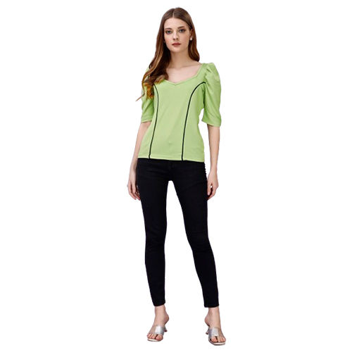 Western Tops - Color: Light Green