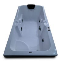 Ceaser 6 ft x 3 ft Jacuzzi Bathtub
