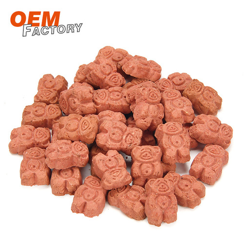 Cranberry Bear Shape Biscuits Dog Biscuits Wholesale OEM Dog Treats Manufacturer