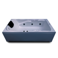 Euro 5.5 ft x 3 ft Jacuzzi Bathtub
