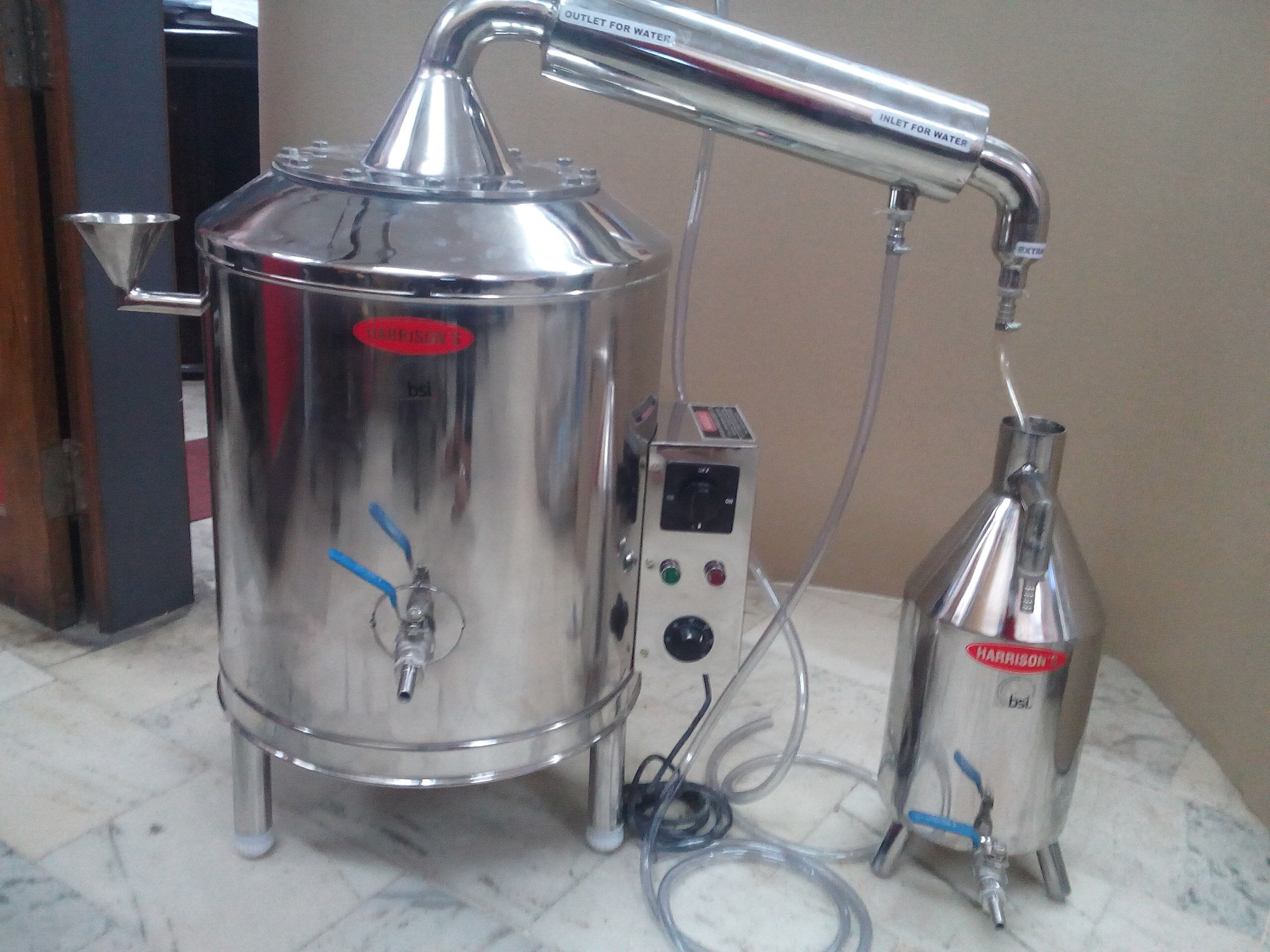 Herbal Extraction- Distillation Plant