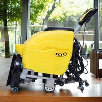 Industrial Cleaning Equipment - 20 Liter Self-propelled Floor Scrubber | Electric, Corded, Low Pressure, Medium Suction, Ergonomic Design, Adjustable Water Flow