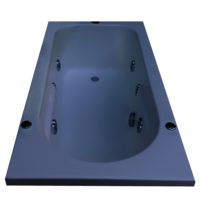 Melody 5 ft x 2.5 ft Jacuzzi Bathtub