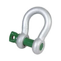 Ms Bow Shackle - Mild Steel, 30mm Size, U Shape , 3 Ton Load Capacity, New Condition For Industrial Lifting Applications, Warranty Included