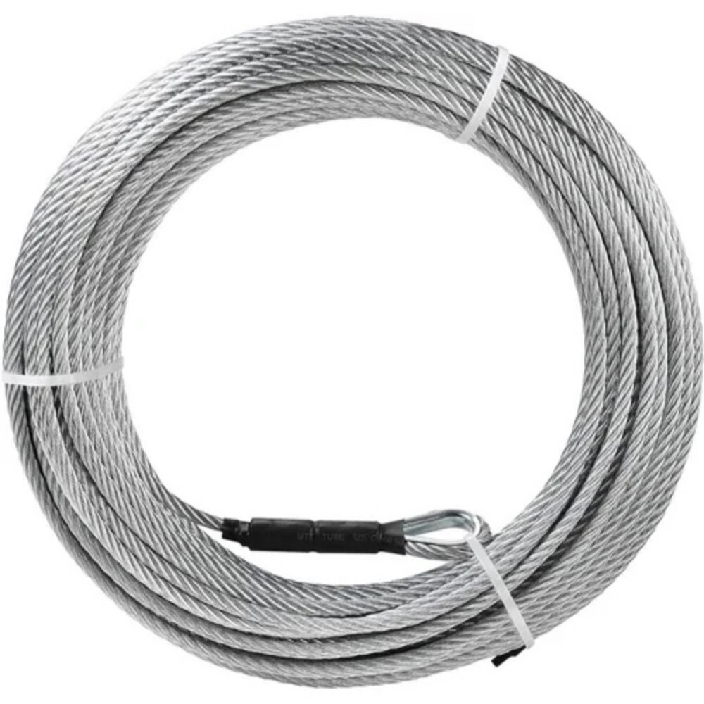 Galvanized Steel Wire Rope - 100 Meter Length, 5 Millimeter Diameter | High Strength, Industrial Grade, Polished Finish