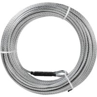 Galvanized Steel Wire Rope - 100 Meter Length, 5 Millimeter Diameter | High Strength, Industrial Grade, Polished Finish