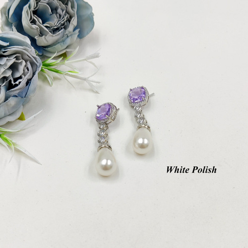 Fancy Drop Pearl Designer Earrings