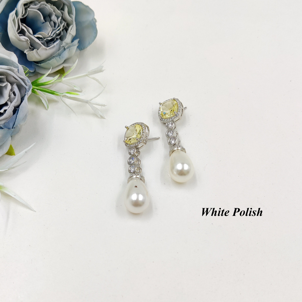 Fancy Drop Pearl Designer Earrings