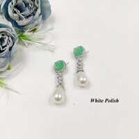 Fancy Drop Pearl Designer Earrings