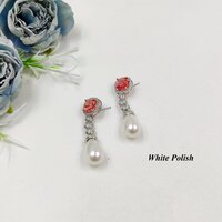 Fancy Drop Pearl Designer Earrings