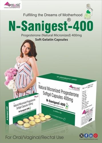 Progesterone[Natural Micronised} 400 mg