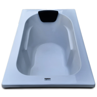 Prestige 4 ft x 2.5 ft Freestanding Bathtub