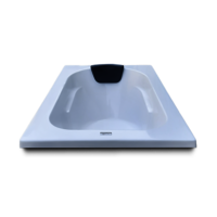 Prestige 4 ft x 2.5 ft Freestanding Bathtub