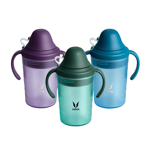 Premium Vaya Drynk With Spout Lid Kids Bottle - Color: Multicolor