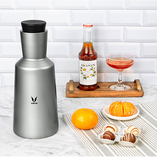 Premium Vaya Carafe Stainless Steel Pitcher - Material: Metal