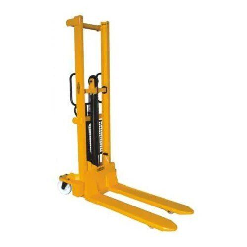 Yellow Fixed Mast Stacker