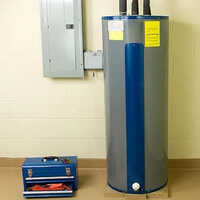 Industrial Water Heater - Durable Plastic, Storage Type, Electrical Operation | Warranty Included, Color May Vary