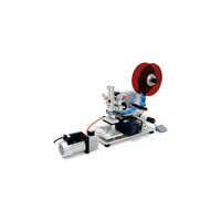 RSFL-15 Semi Automatic Flat Shape Labeling Machine - Stainless Steel, Electric Drive, Frequency Speed Control | Lower Energy Consumption, Durable & Hygienic Operation