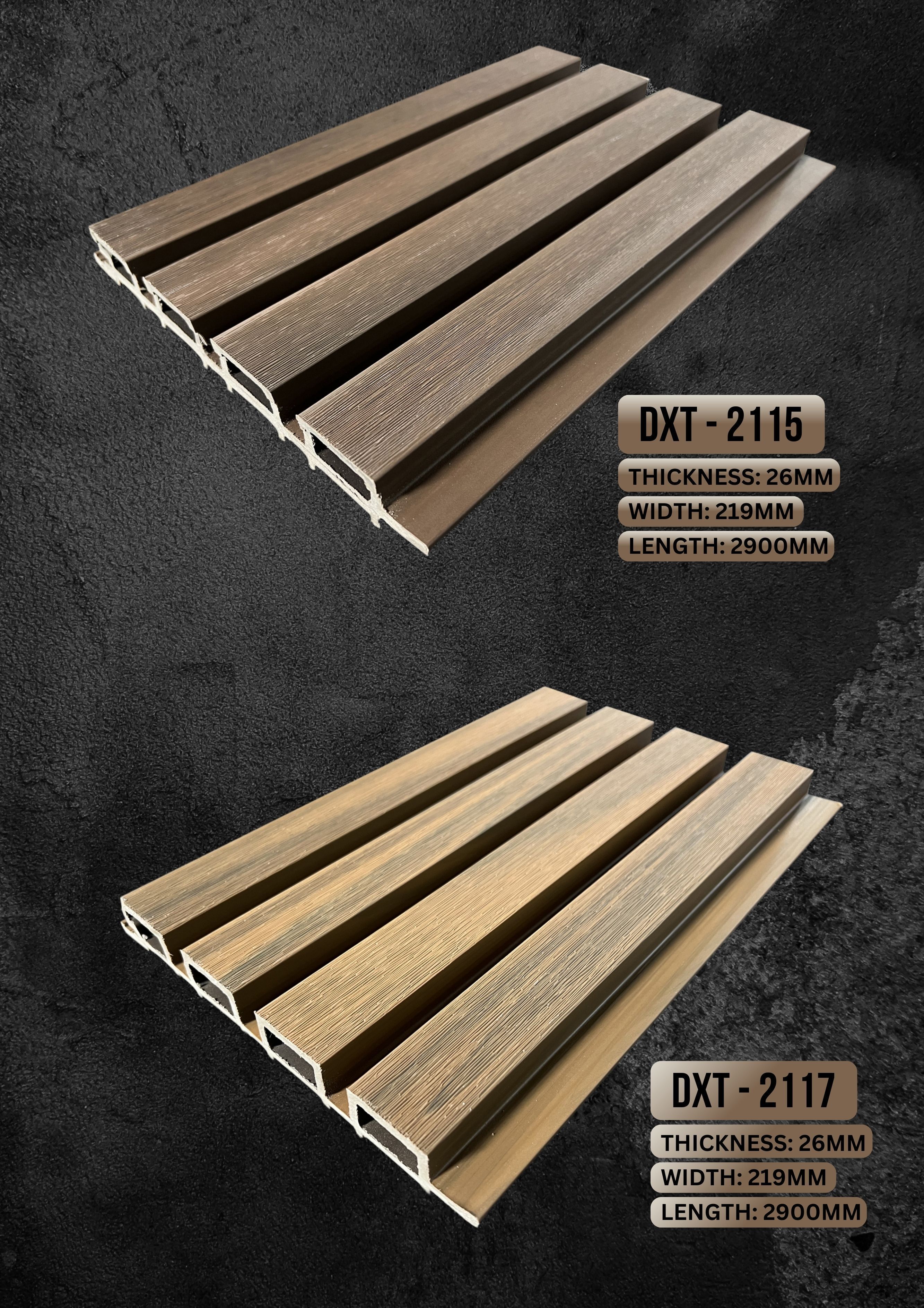 Wpc Exterior Cladding (26 x 219 x 2900 mm)