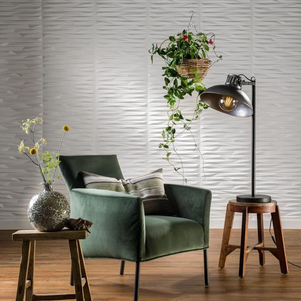 WHITE STRIP PVC PANEL