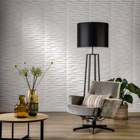 WHITE STRIP PVC PANEL