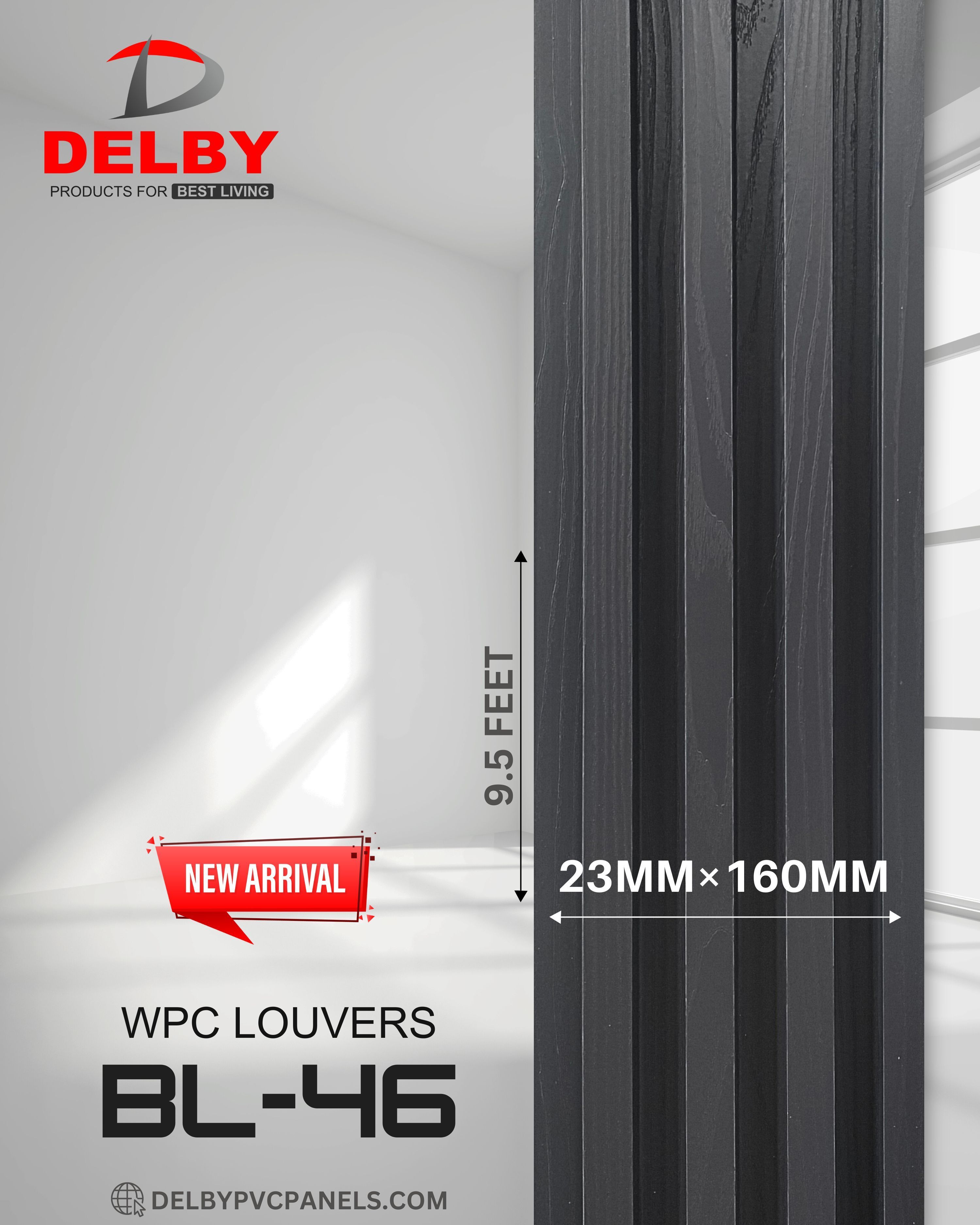 Delby WPC BL Series Louvers