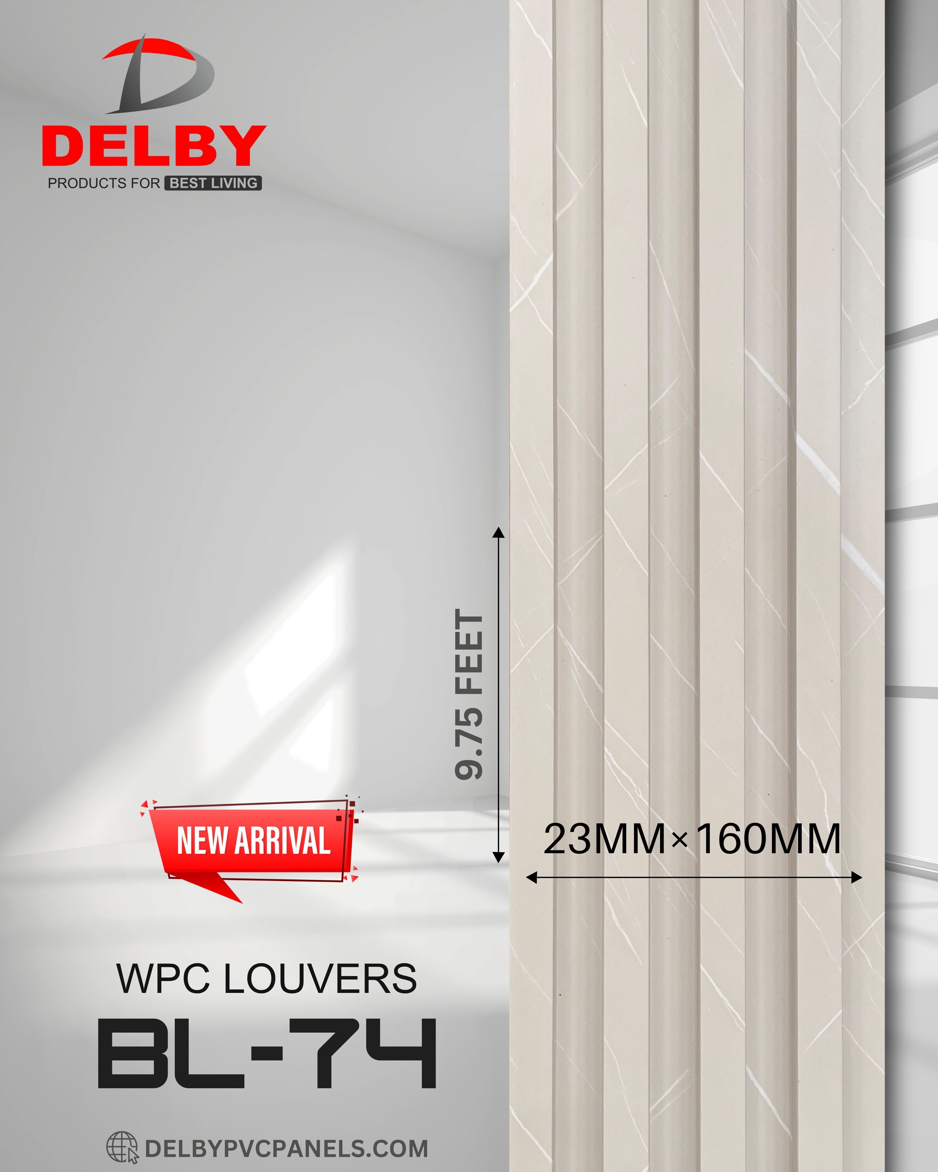 Delby WPC BL Series Louvers