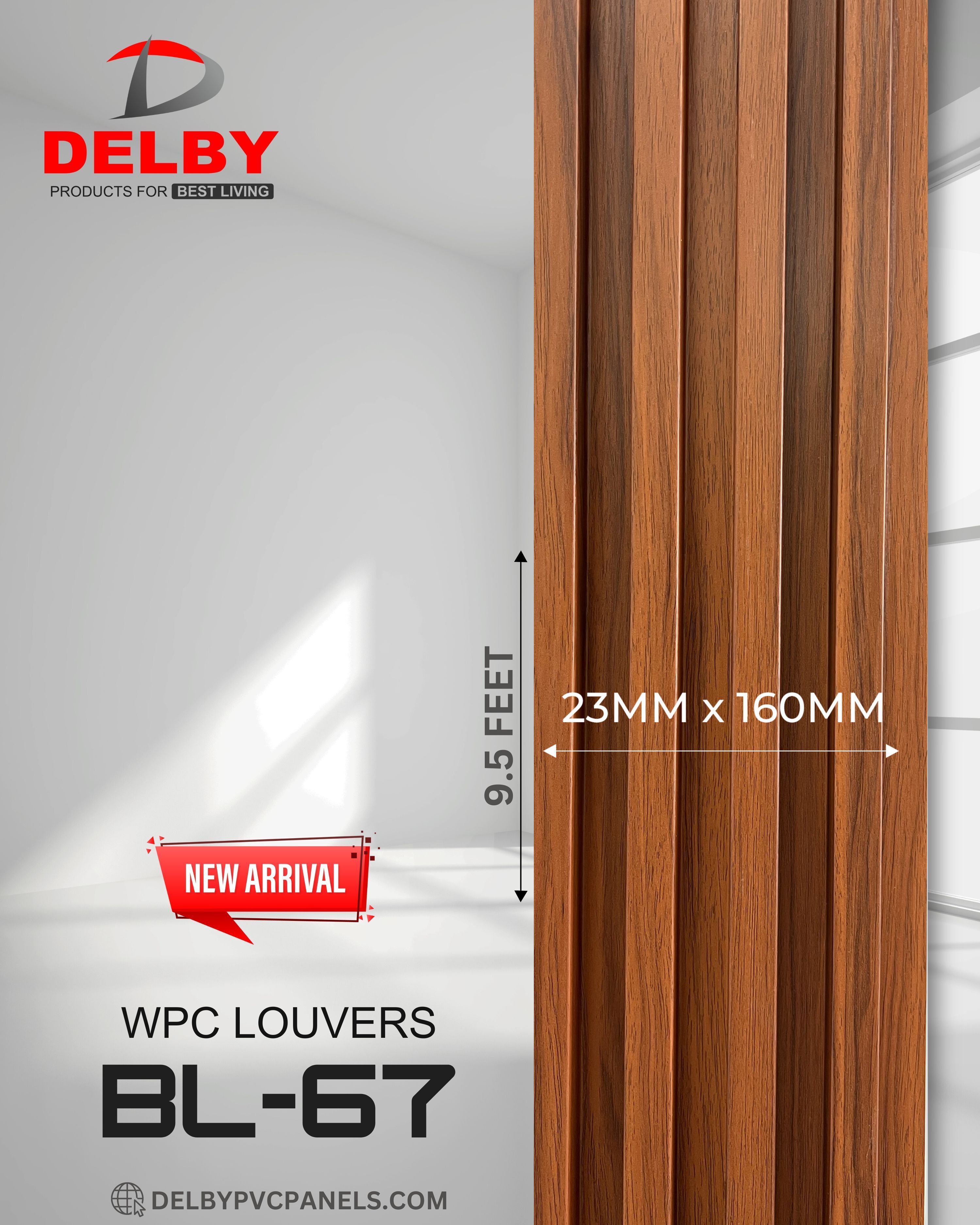 Delby WPC BL Series Louvers