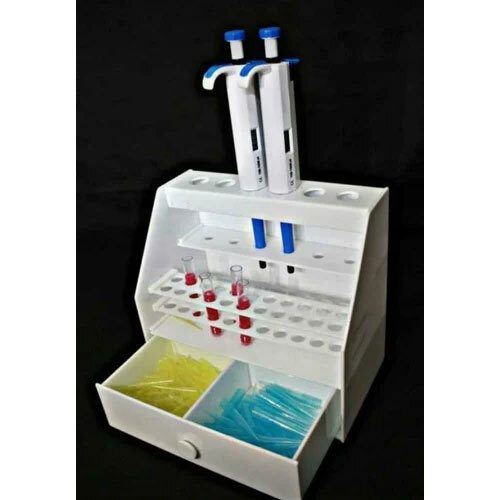Micropipette Stand With Drawer