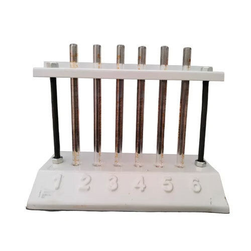 White Wintrobe Tube Stand