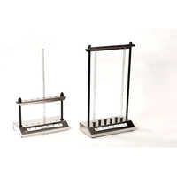 Esr Tube Stand - Plastic, 1200x700 Mm , White | Chemical Laboratory Use, 6 Tube Holding Capacity, Different Sizes Available