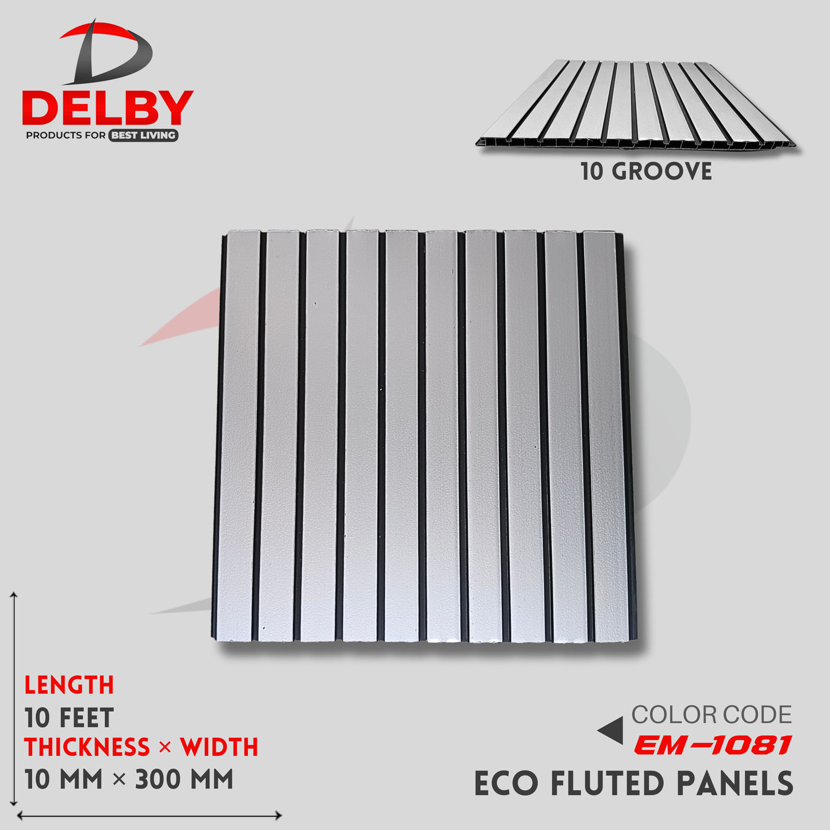 Delby Eco Fluted Pvc Panels Vol.1 (Indian 12