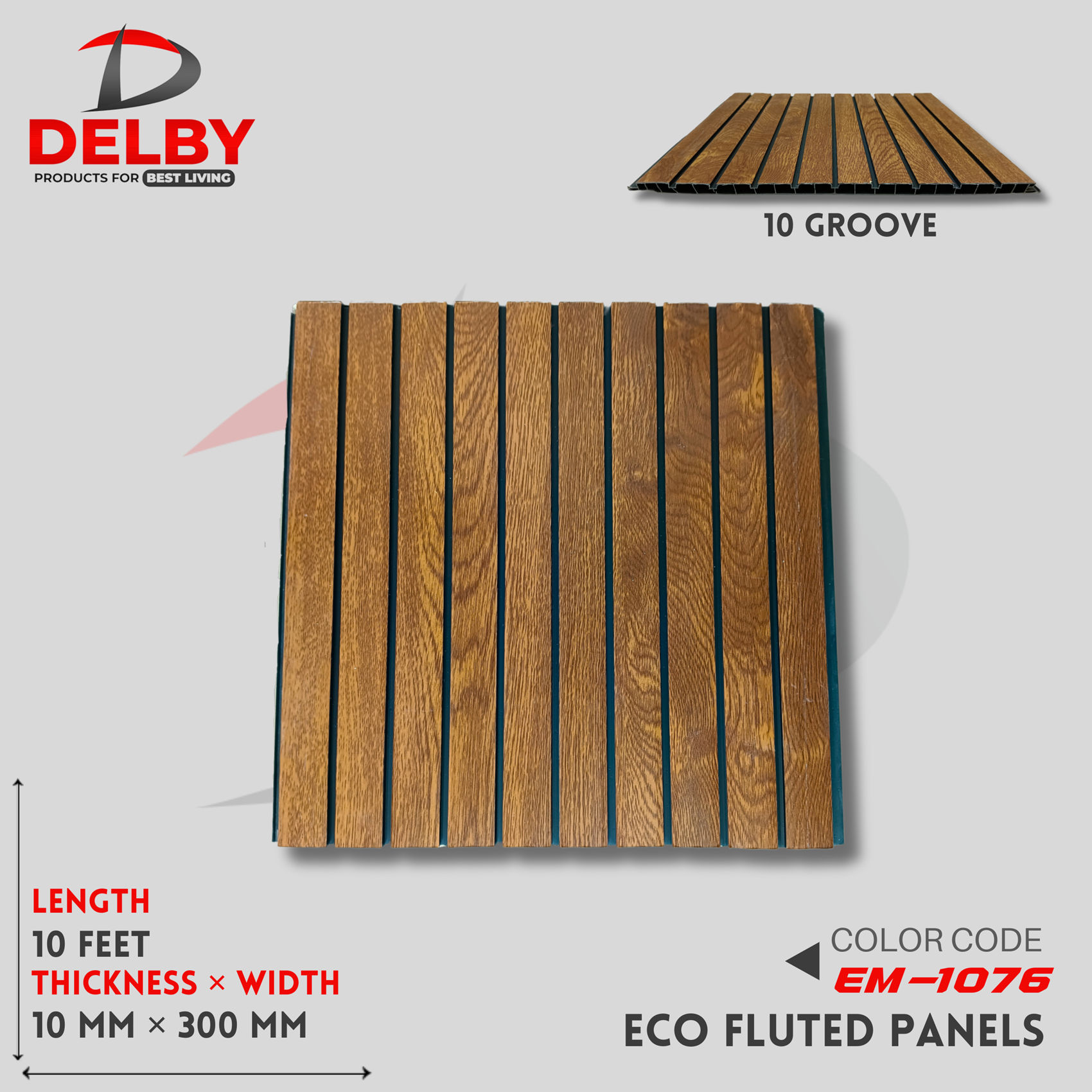 Delby Eco Fluted Pvc Panels Vol.1 (Indian 12