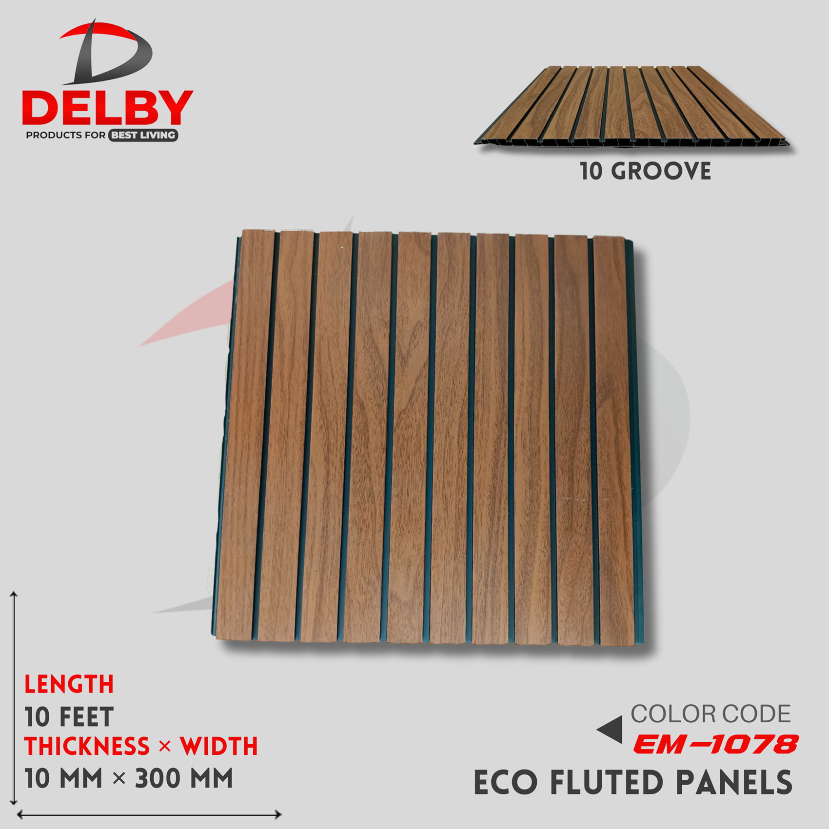 Delby Eco Fluted Pvc Panels Vol.1 (Indian 12