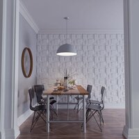 WHITE SQUARE PVC PANEL