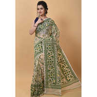 Different Available Fancy Bd Dhakai Cotton Silk Saree