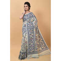 Different Available Ladies Woven Design Bd Dhakai Jamdani Saree