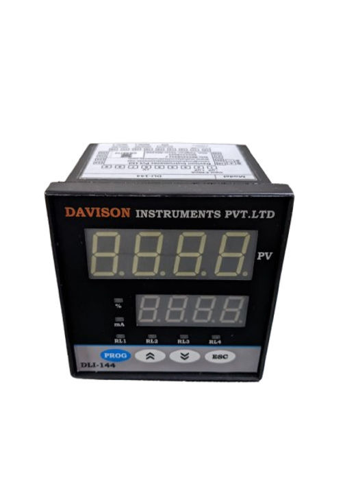 MLI-144 Process Indicator - 96x96x65mm, 230VAC Supply Voltage, 500g Weight | Industrial Application, Reliable Performance