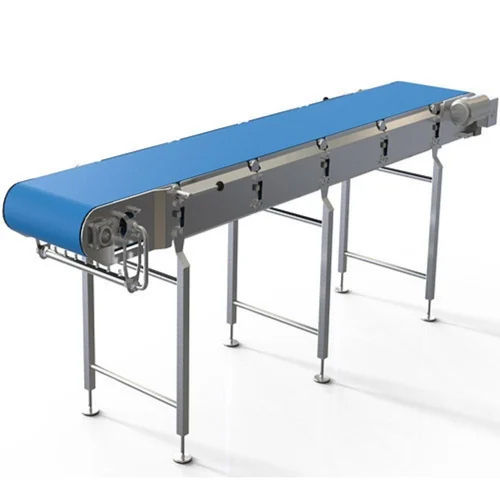 Mild Steel Ss Ms Horizontal Belt Conveyor