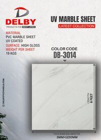 Delby UV Marble Sheets: 3mm Luxury Craftsmanship for Unrivaled Elegance and Enduring Quality.