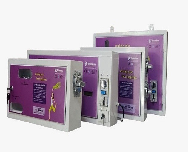 Automatic electric sanitary Napkin Vending machine VM 50 A (RFID +Battery)