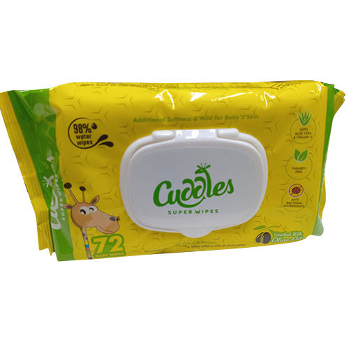 Cotton Baby Super Wipes