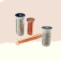 M3 SS202 Weld Stud Screw - Stainless Steel M3 M4 M5 M6 Sizes Silver Polished Finish | Industrial-Grade Durability Sleek Design