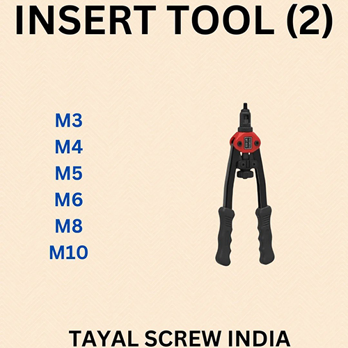 M3 2 Insert Tool - Color: Black