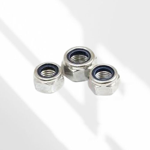 Silver M3 Din 982 Nylock Nut