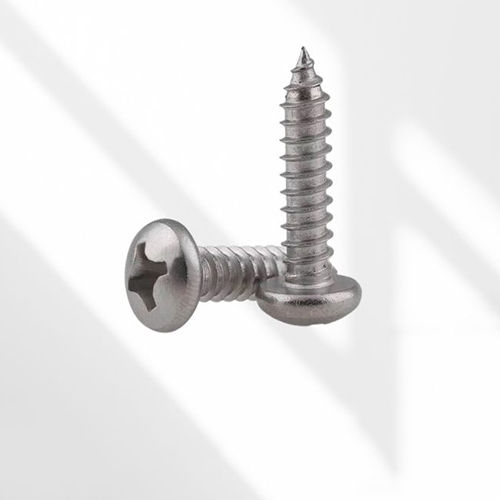 Silver M2 Ss304 Pan Philips Head Tapping Screw