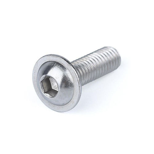 Silver M6 Ms Button Head With Washer